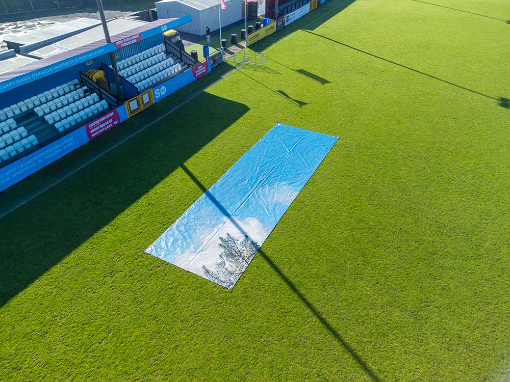 Football Pitch Rain Protection Cover 12500 x 4000mm