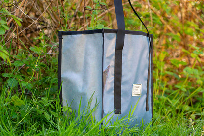 Heavy Duty Tote Bag From Upcycled PVC